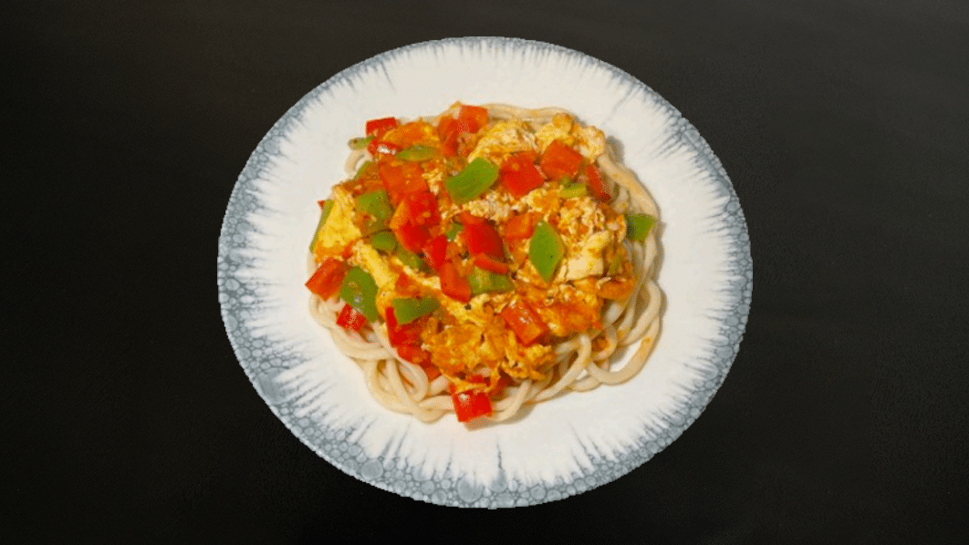 Plat de leghmen végétarien