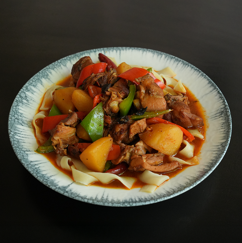 Une assiette de toho qordak